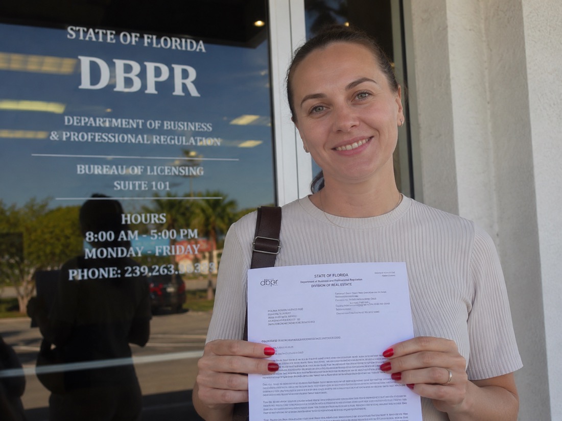 Polina R., licensed real estate agent